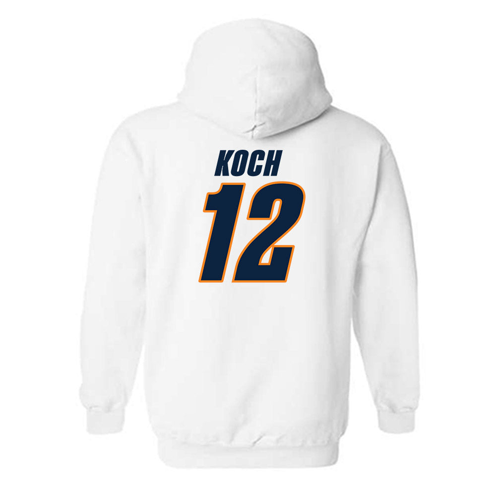 UT Martin - NCAA Baseball : Tommy Koch - Classic Shersey Hooded Sweatshirt-1