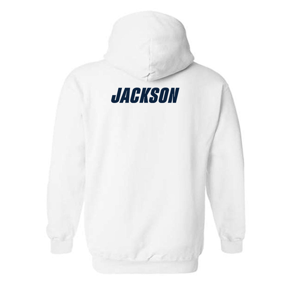 UT Martin - NCAA Football : Cameron Jackson - Classic Shersey Hooded Sweatshirt-1