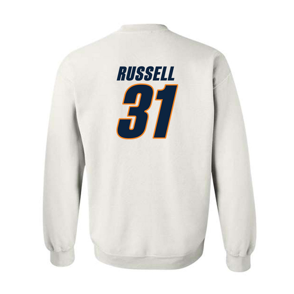 UT Martin - NCAA Football : Ajai Russell - Classic Shersey Crewneck Sweatshirt-1