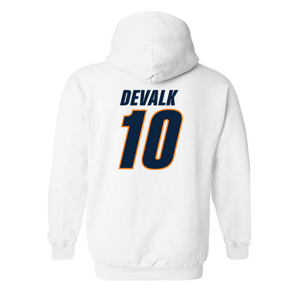 UT Martin - NCAA Baseball : Jake Devalk - Classic Shersey Hooded Sweatshirt-1