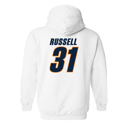 UT Martin - NCAA Football : Ajai Russell - Classic Shersey Hooded Sweatshirt-1