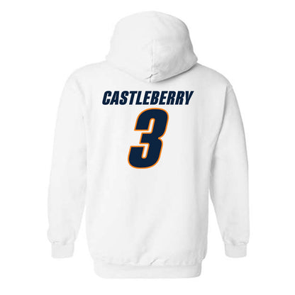 UT Martin - NCAA Football : Joel Castleberry - Classic Shersey Hooded Sweatshirt-1