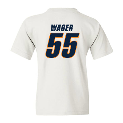 UT Martin - NCAA Baseball : Zachary Wager - Classic Shersey Youth T-Shirt-1