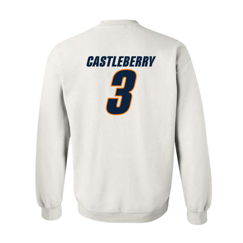 UT Martin - NCAA Football : Joel Castleberry - Classic Shersey Crewneck Sweatshirt-1