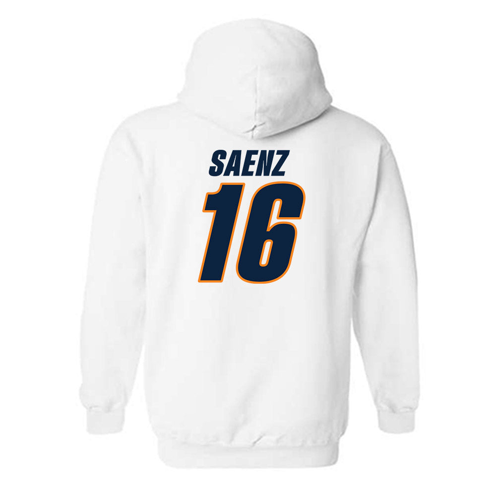 UT Martin - NCAA Women's Volleyball : Mia Saenz - Classic Shersey Hooded Sweatshirt-1