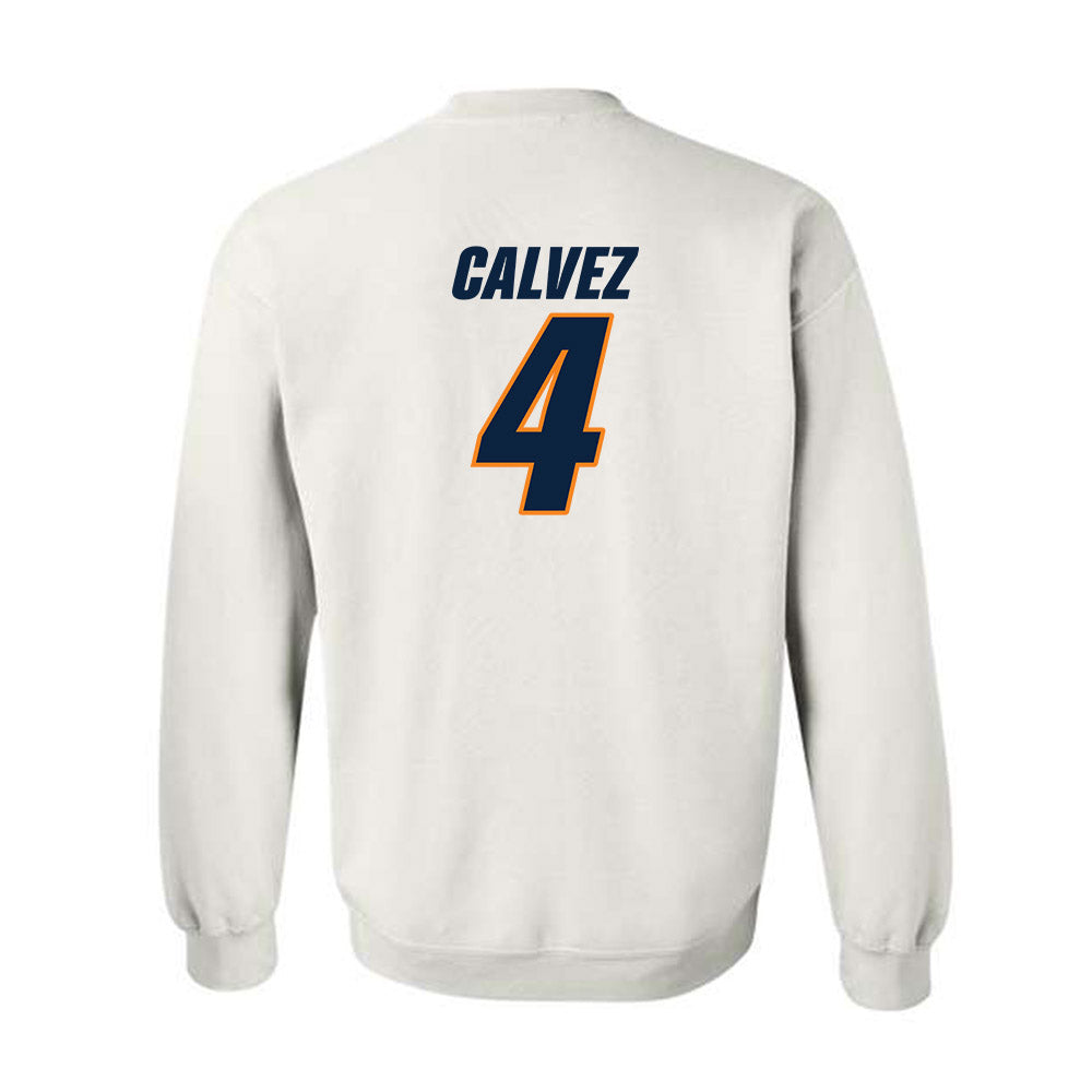 UT Martin - NCAA Football : Julian Calvez - Classic Shersey Crewneck Sweatshirt-1