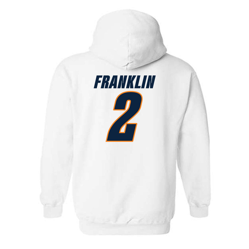 UT Martin - NCAA Football : Chris Franklin - Classic Shersey Hooded Sweatshirt-1