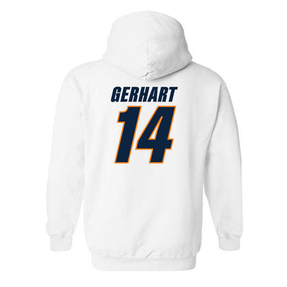 UT Martin - NCAA Baseball : Gates Gerhart - Classic Shersey Hooded Sweatshirt-1