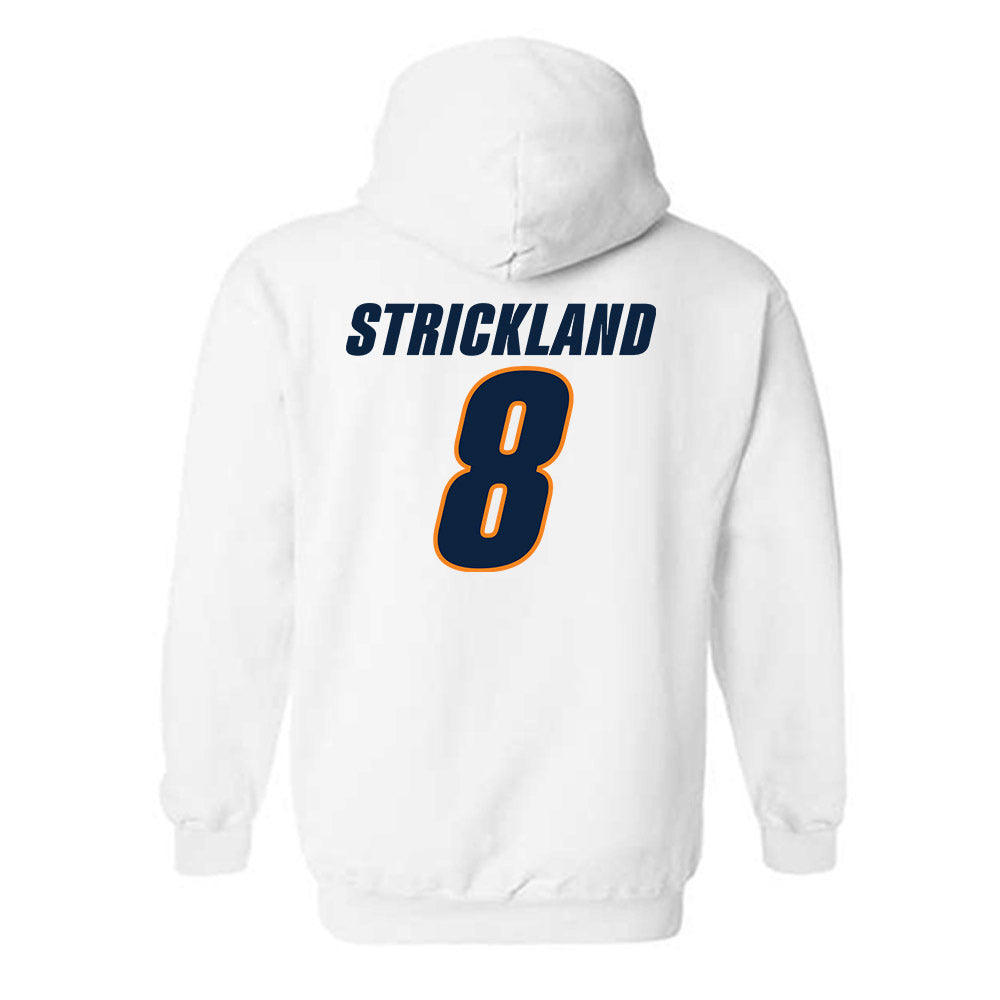 UT Martin - NCAA Baseball : Bo Strickland - Classic Shersey Hooded Sweatshirt-1