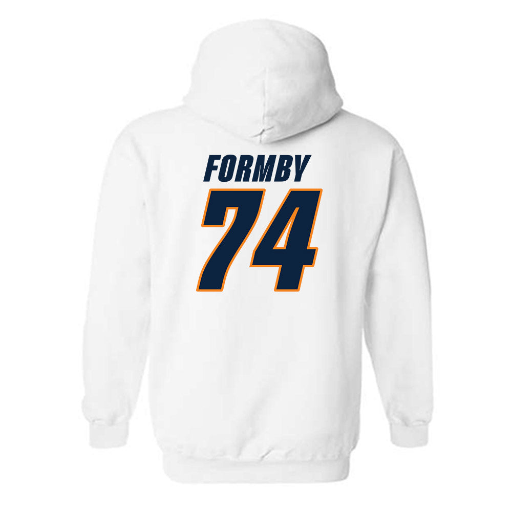 UT Martin - NCAA Football : Hayes Formby - Classic Shersey Hooded Sweatshirt-1
