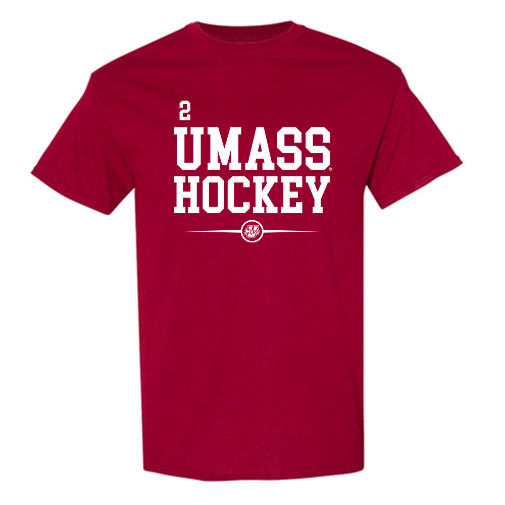 UMass - NCAA Men's Ice Hockey : Coleson Hanrahan - Classic Fashion Shersey T-Shirt-0