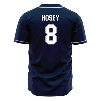 UNF - NCAA Baseball : Boone Hosey - Blue Jersey-1