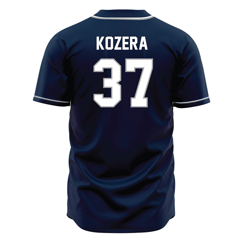 UNF - NCAA Baseball : Tyler Kozera - Blue Jersey-1