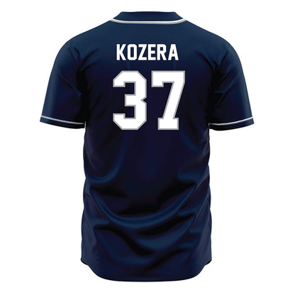 UNF - NCAA Baseball : Tyler Kozera - Blue Jersey-1