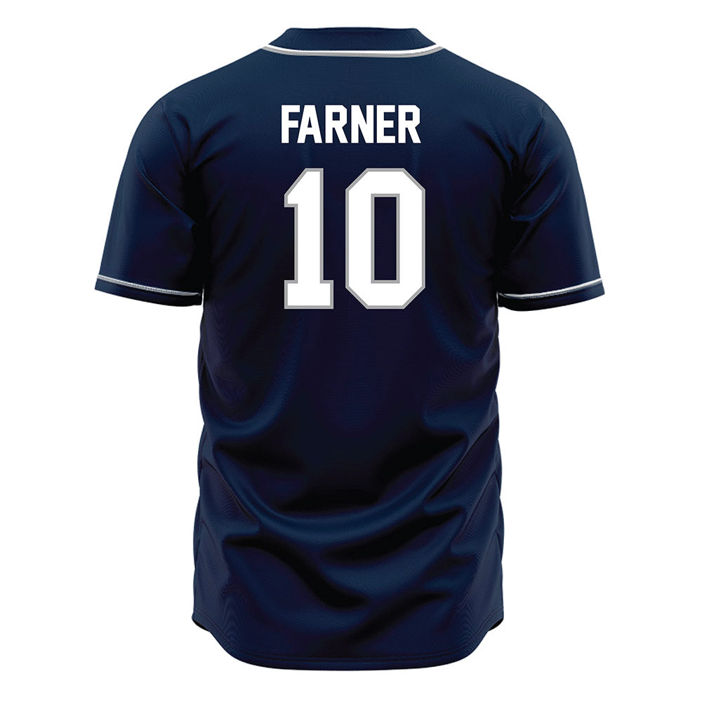 UNF - NCAA Baseball : Mathew Farner - Blue Jersey-1