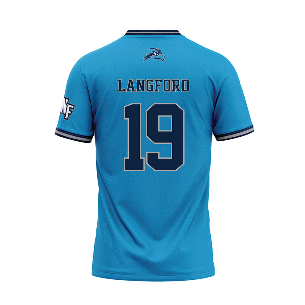 UNF - NCAA Softball : Hallie Langford - Blue Jersey-1