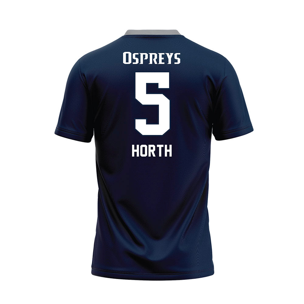 UNF - NCAA Women's Soccer : Skya Horth - Blue Jersey-1