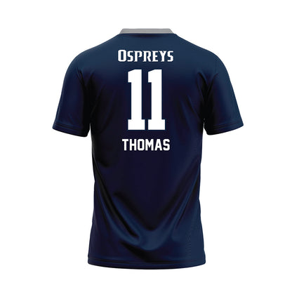 UNF - NCAA Women's Soccer : Peyton Thomas - Blue Jersey-1
