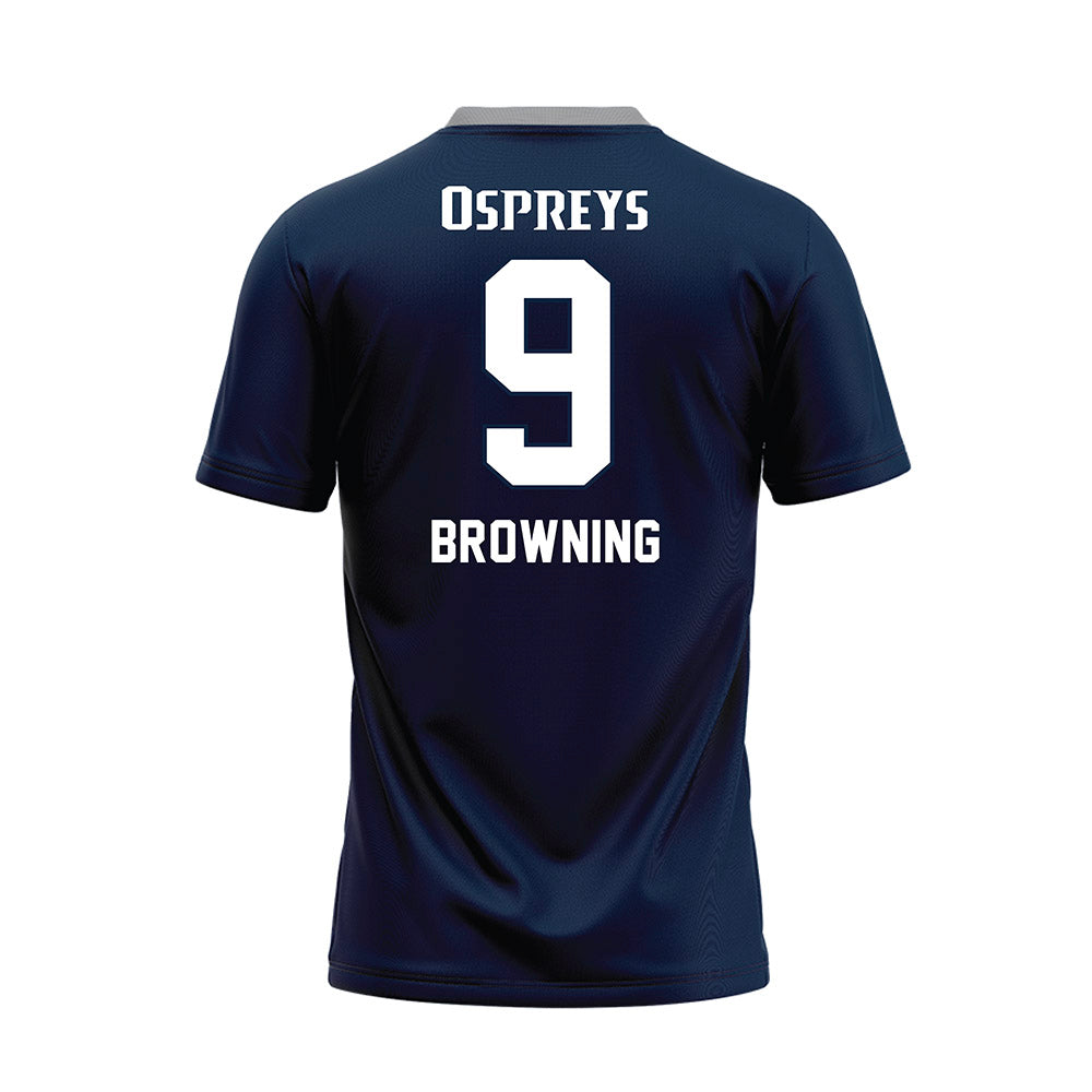 UNF - NCAA Women's Soccer : Chandler Browning - Blue Jersey-1