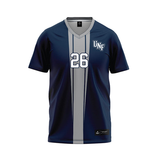 UNF - NCAA Women's Soccer : Morgan Guillemette - Blue Jersey-0