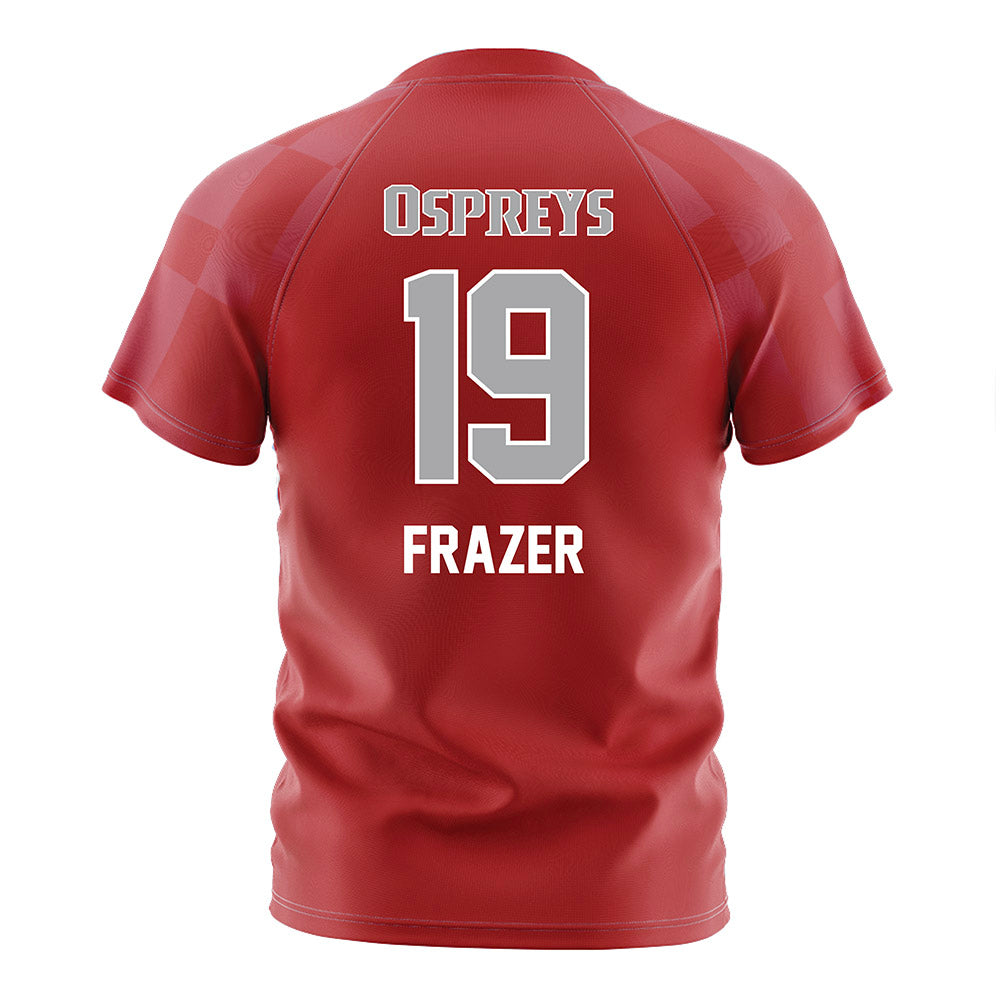UNF - NCAA Women's Soccer : Sarah Frazer - Red Soccer Jersey-1