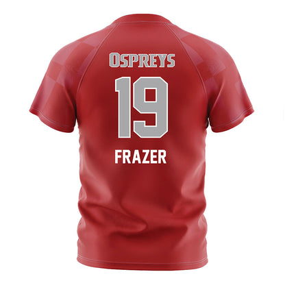 UNF - NCAA Women's Soccer : Sarah Frazer - Red Soccer Jersey-1