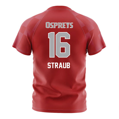 UNF - NCAA Women's Soccer : KJ Straub - Red Soccer Jersey-1