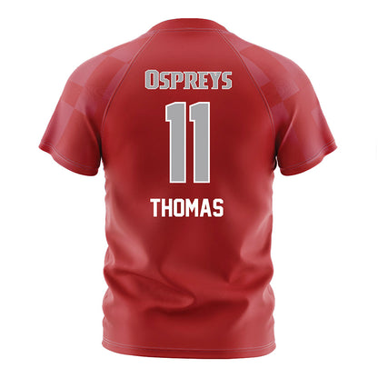 UNF - NCAA Women's Soccer : Peyton Thomas - Red Soccer Jersey-1