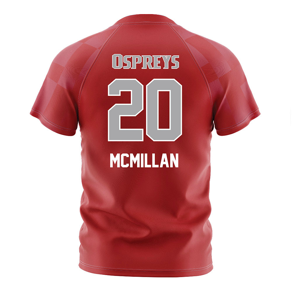 UNF - NCAA Women's Soccer : Braelyn McMillan - Red Soccer Jersey-1