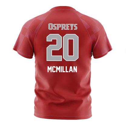 UNF - NCAA Women's Soccer : Braelyn McMillan - Red Soccer Jersey-1