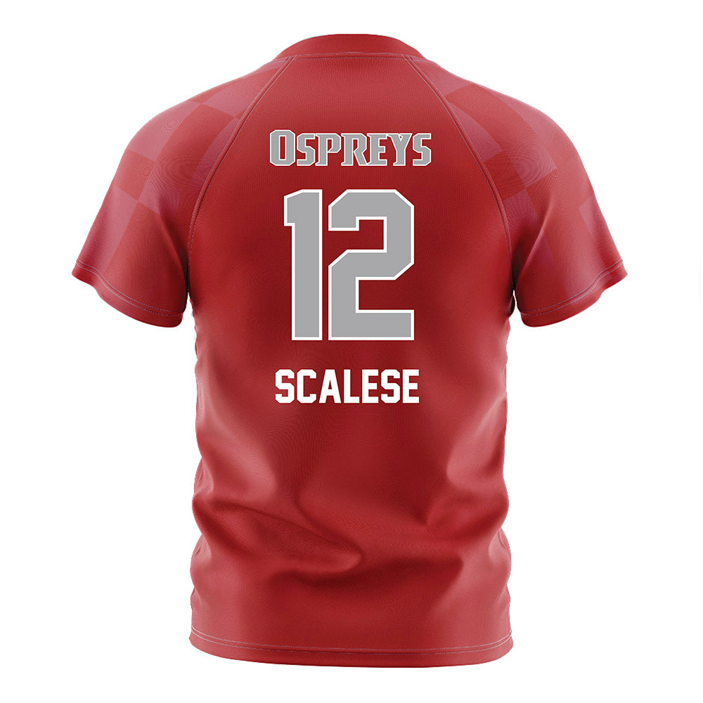 UNF - NCAA Women's Soccer : Ayva Scalese - Red Soccer Jersey-1