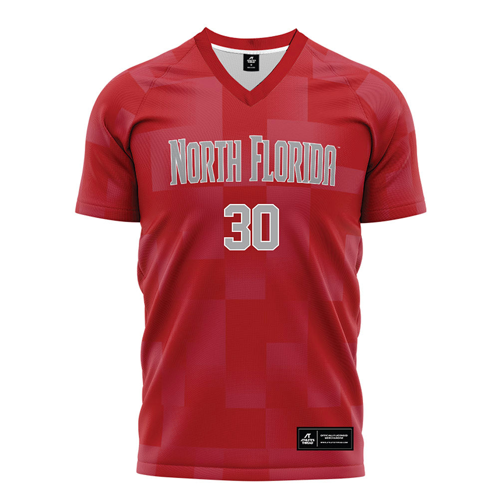 UNF - NCAA Women's Soccer : Taylor Tamares - Red Soccer Jersey