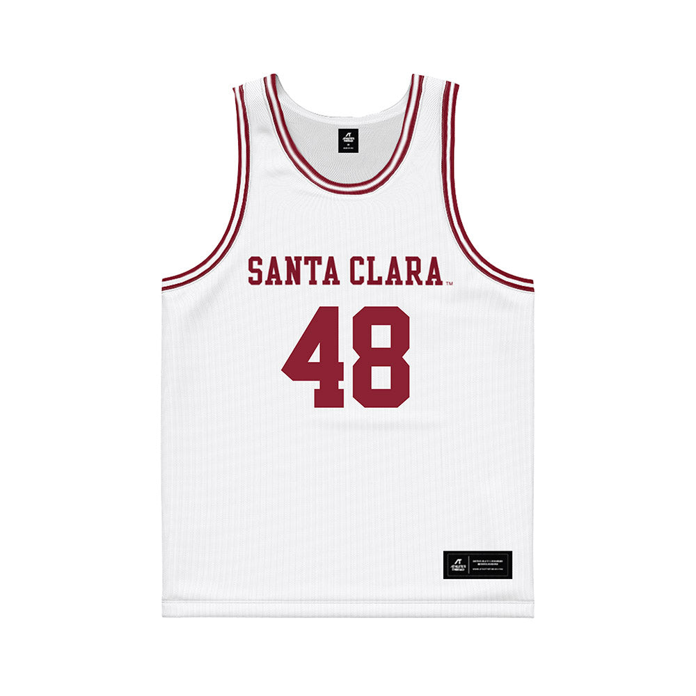 SCU - NCAA Mens Basketball : JoshuaJohnson - Jersey Replica Jersey-0