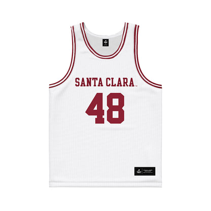 SCU - NCAA Mens Basketball : JoshuaJohnson - Jersey Replica Jersey-0