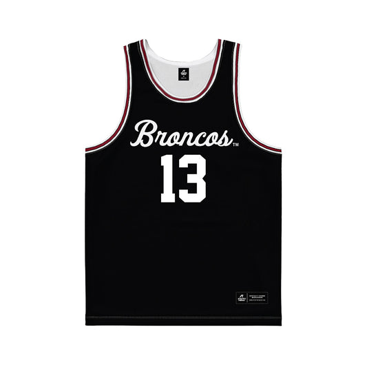 SCU - NCAA Men's Basketball : Brayde Kuykendall - Black Basketball Jersey-0