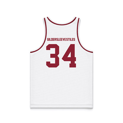 SCU - NCAA Women's Basketball : Tyler Gildersleeve-Stiles - Black Basketball Jersey-1