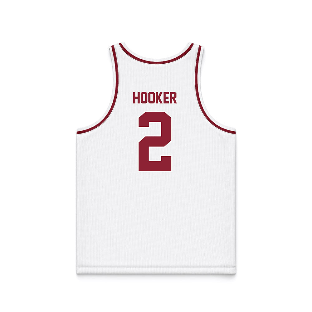 SCU - NCAA Women's Basketball : Aniya Hooker - Black Basketball Jersey-1