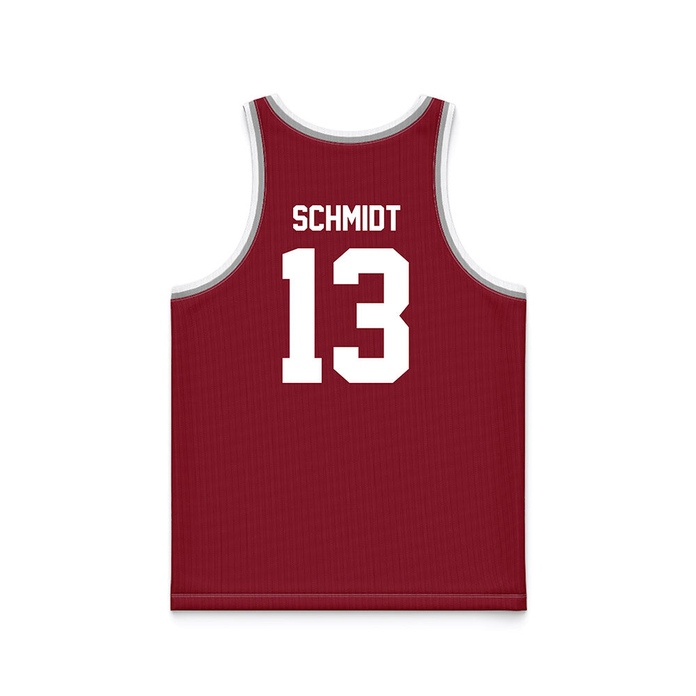 SCU - NCAA Women's Basketball : Ava Schmidt - Red Basketball Jersey-1