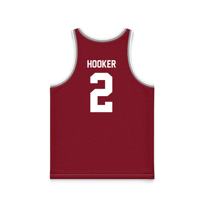 SCU - NCAA Women's Basketball : Aniya Hooker - Red Basketball Jersey-1