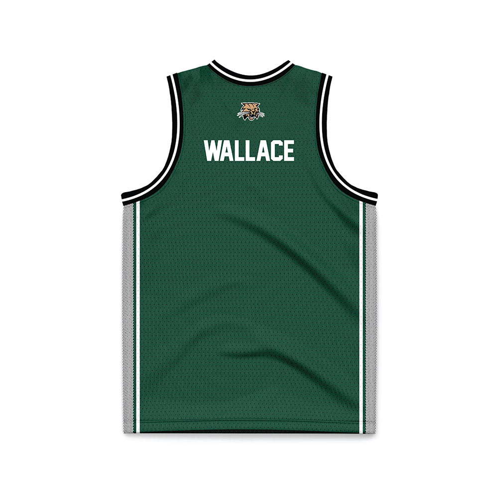 Ohio - NCAA Women's Basketball : Blossom Wallace - Green Basketball Jersey-1
