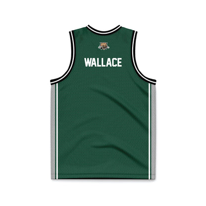 Ohio - NCAA Women's Basketball : Blossom Wallace - Green Basketball Jersey-1
