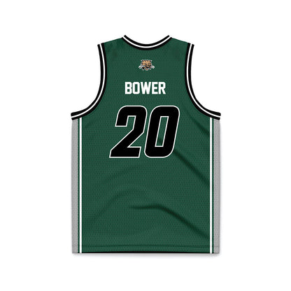 Ohio - NCAA Women's Basketball : Gigi Bower - Green Basketball Jersey-1