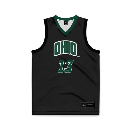 Ohio - NCAA Women's Basketball : Monica Williams - Green Basketball Jersey