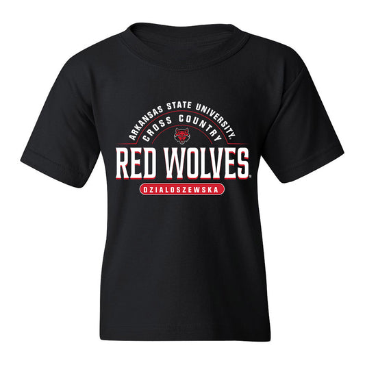 Arkansas State - NCAA Women's Cross Country : Maja Dzialoszewska - Classic Fashion Shersey Youth T-Shirt