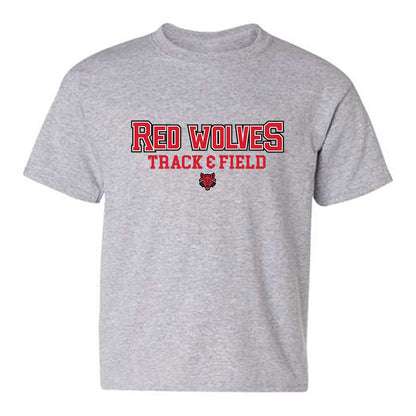 Arkansas State - NCAA Women's Track & Field : Queen Usunobun - Classic Shersey Youth T-Shirt-0