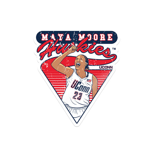 UConn - Women's Basketball Legends : Maya Moore - Individual Caricature Sticker-0