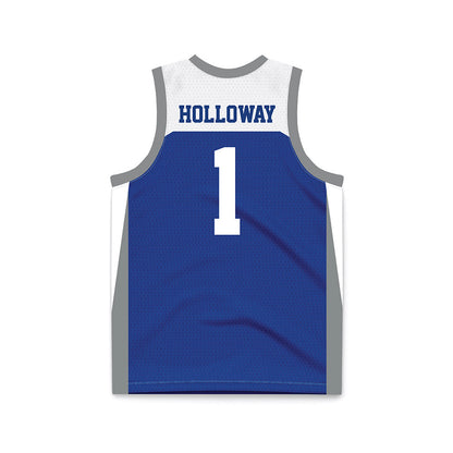 Memphis - NCAA Men's Basketball : Joshua Holloway - Basketball Jersey-1