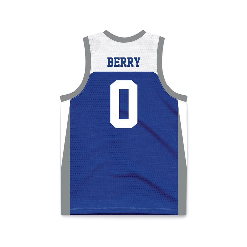 Memphis - NCAA Men's Basketball : Quante Berry - Basketball Jersey-1
