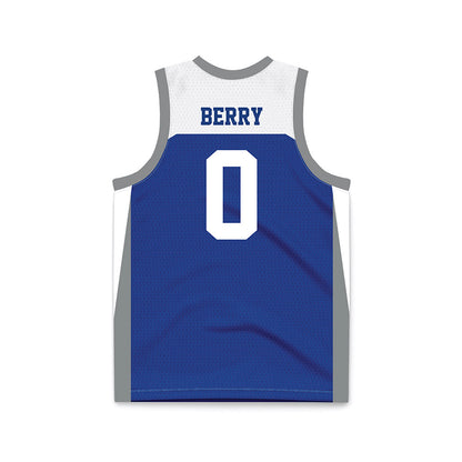 Memphis - NCAA Men's Basketball : Quante Berry - Basketball Jersey-1
