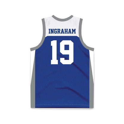 Memphis - NCAA Men's Basketball : Tariq Ingraham - Basketball Jersey-1